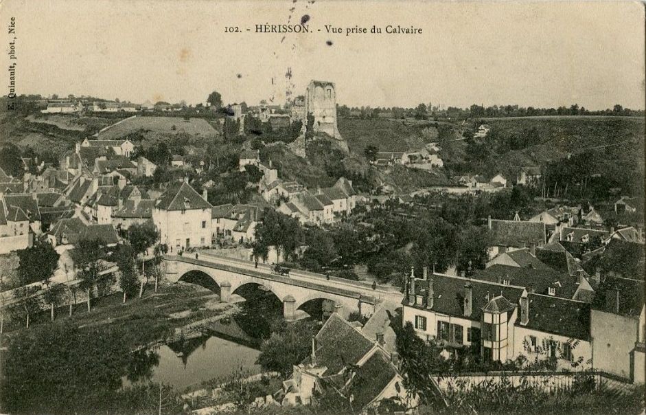 Carte postale ancienne : Hérisson