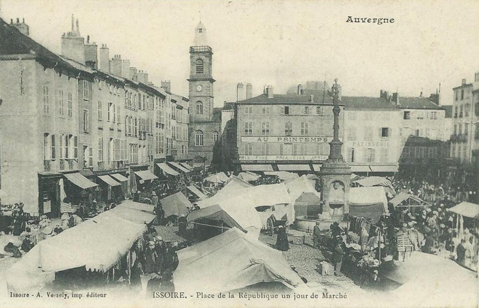 Carte postale ancienne : Issoire