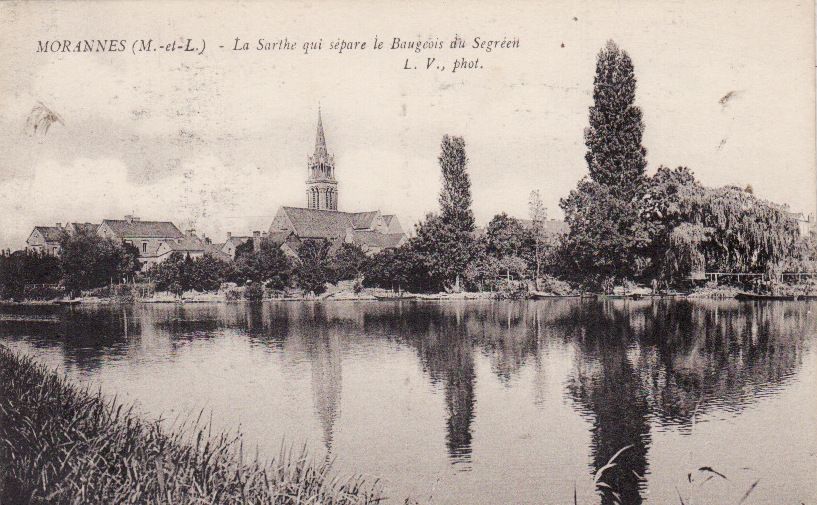 Carte postale ancienne : Morannes