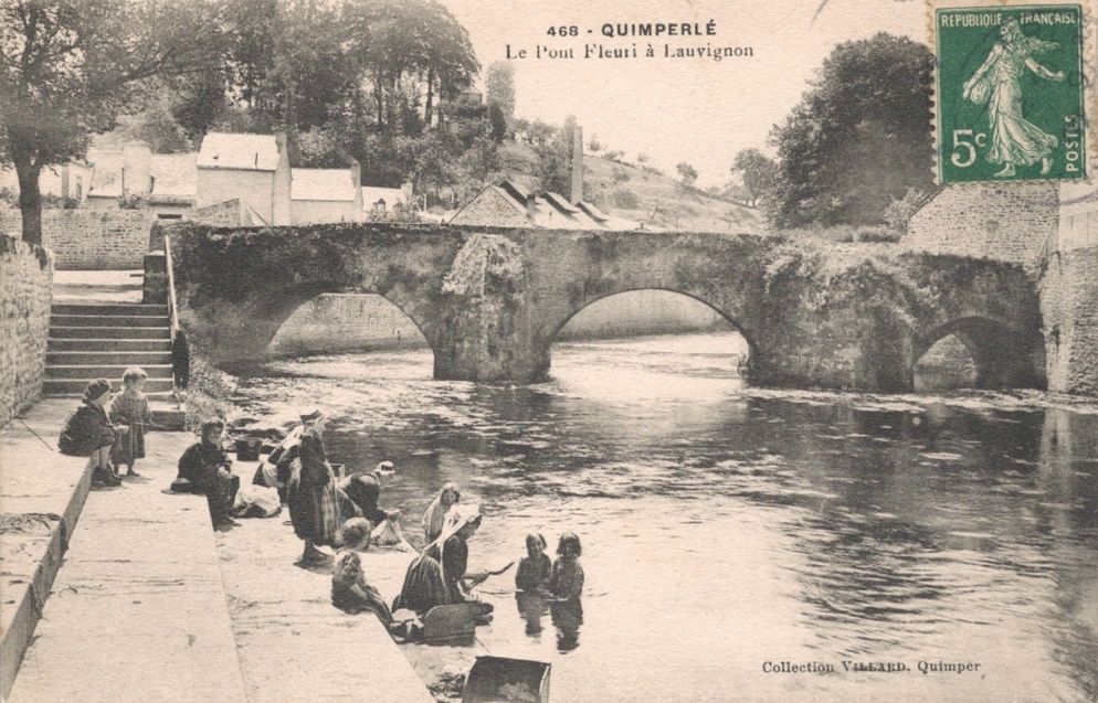 Carte postale ancienne : Quimperlé