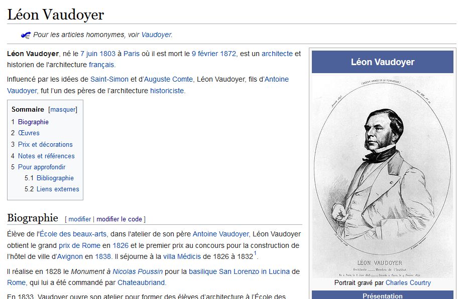 V vaudoyer wikipedia