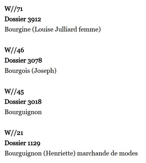 challengeAZ 2020 W tribunal revolutionnaire table