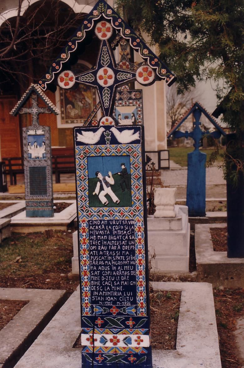 "Cimetière joyeux" de Săpânța (Roumanie)