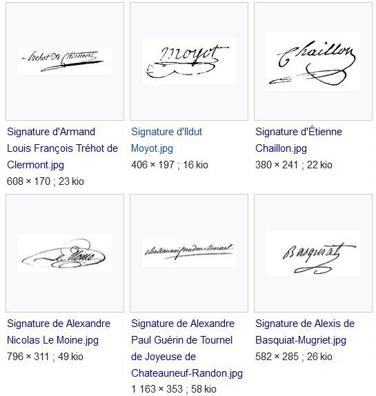 commons signatures deputes 1789