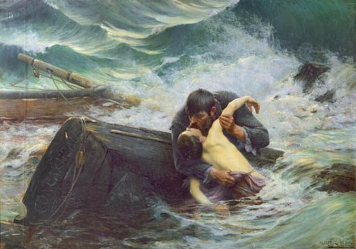 Alfred Guillou, Adieu, 1892 - Musée des Beaux-Arts de Quimper