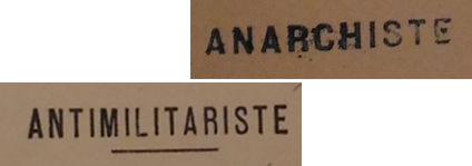 onesime anarchiste