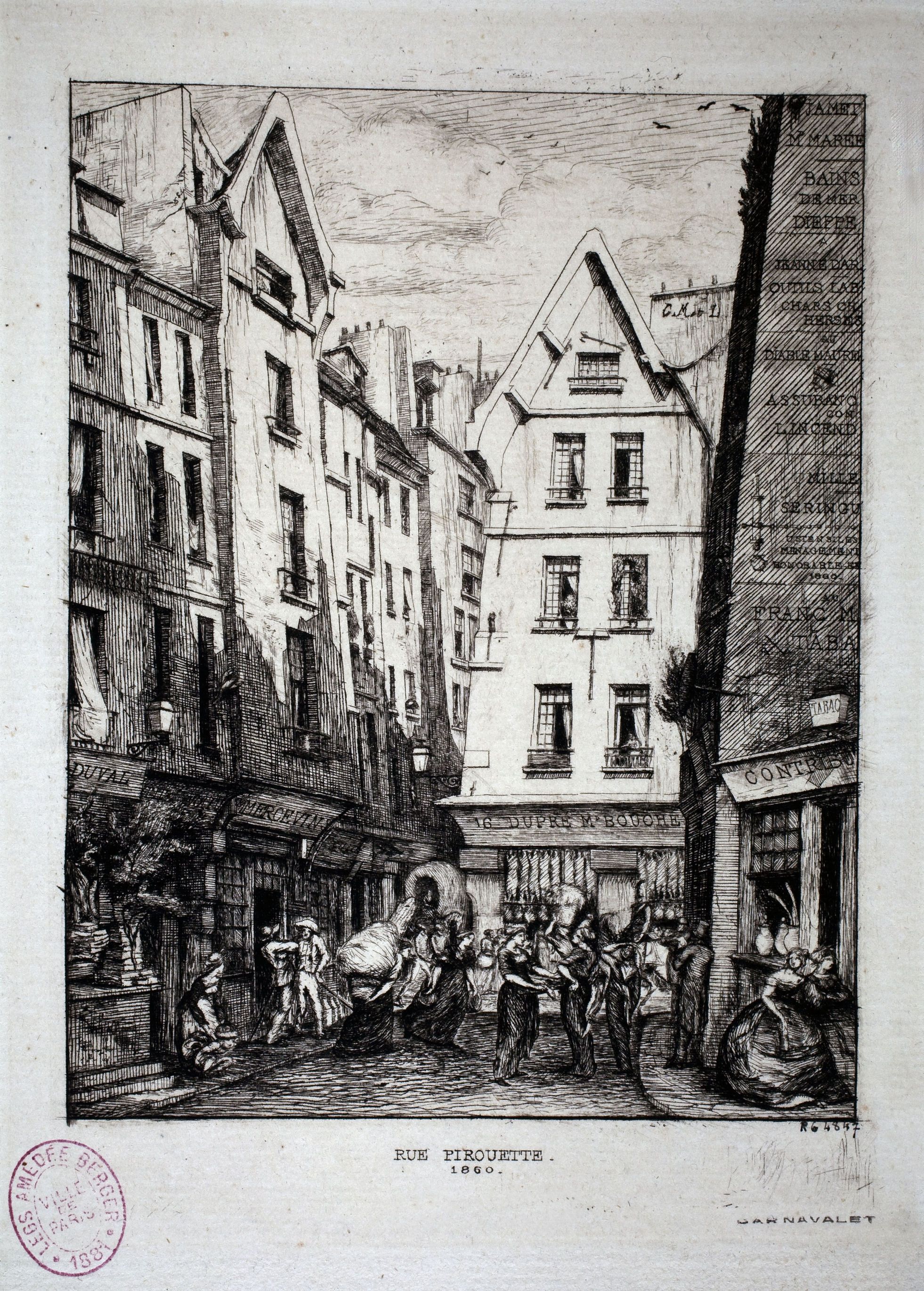 laurence louis marie rue pirouette 1860