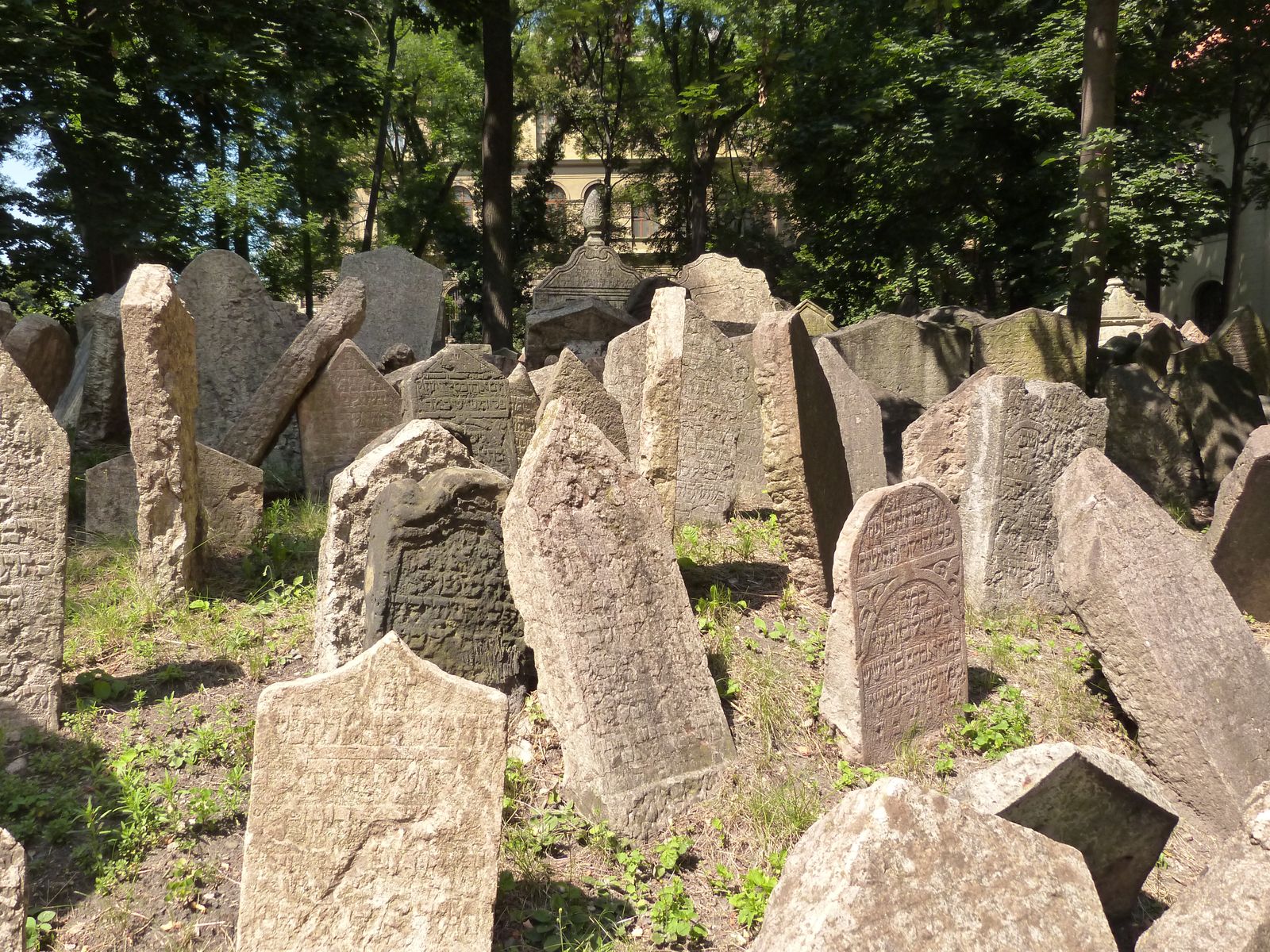 Ancien cimetière juif de Prague (République tchèque)