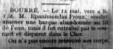 Journal L'Avenir, 13 mai 1919