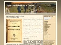 sources grande guerre